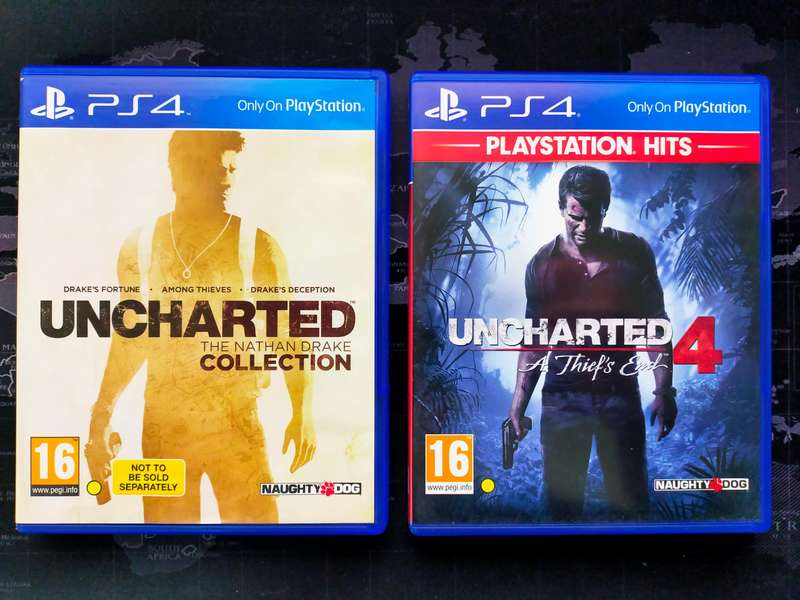 Uncharted 4 and The Nathan Drake Collection -  PS4 /PlayStation 4