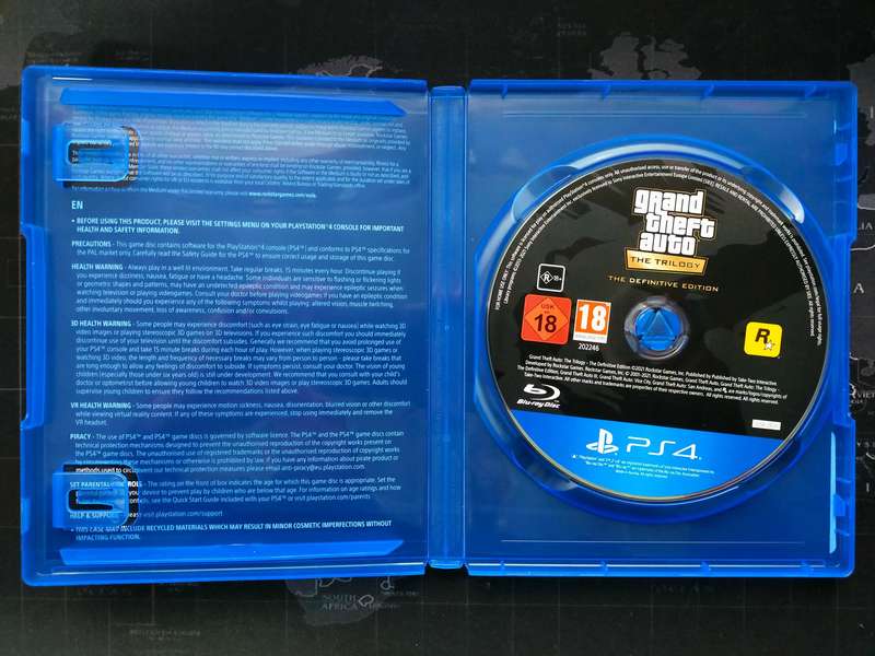 Grand Theft Auto: The Trilogy - The Definitive Edition - PS4 / PlayStation 4