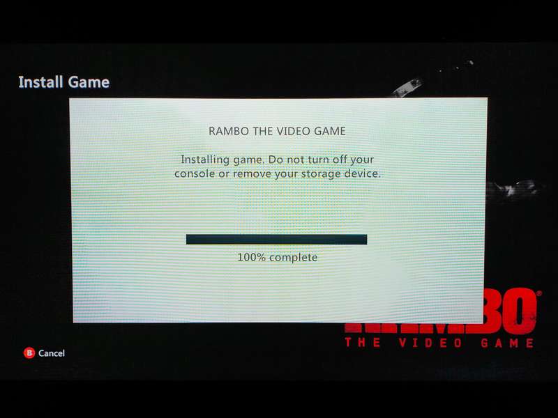 Rambo The Video Game - Xbox 360 (RARE)