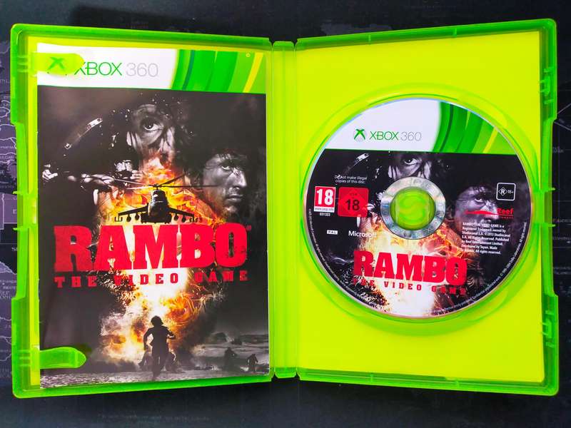 Rambo The Video Game - Xbox 360 (RARE)