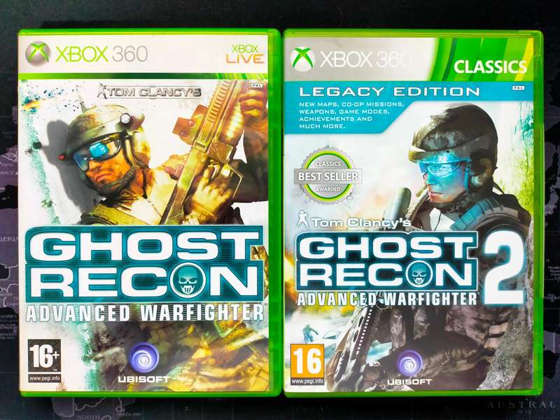 Ghost Recon Advanced Warfighter 1 and 2 Bundle - Xbox 360