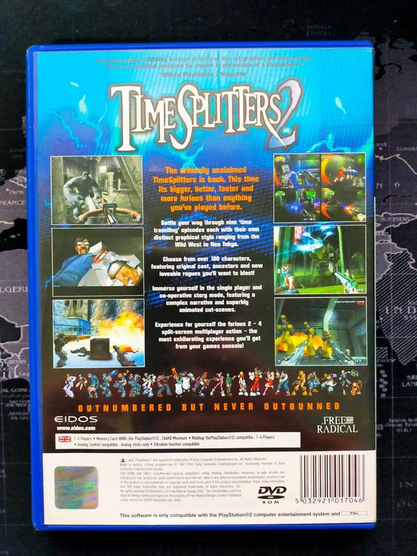 TimeSplitters 2 (CIB) - PS2 / PlayStation 2 (Rare)