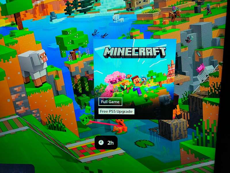 Minecraft - PS4 / PlayStation 4 (Free PS5 Upgrade)
