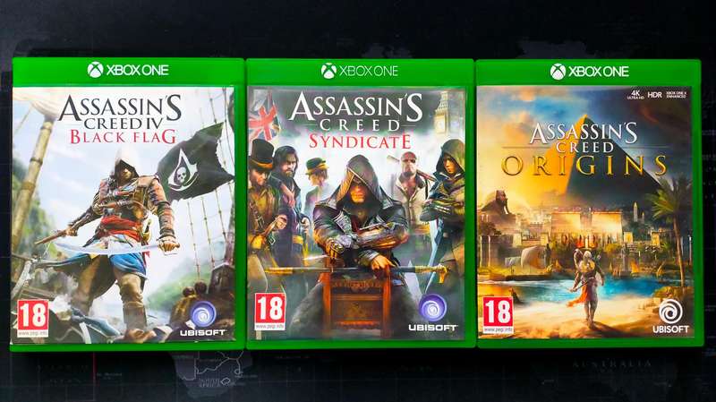 Assassin's Creed bundle (Black Flag, Syndicate and Origins) - XBOX ONE