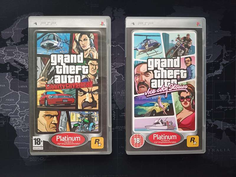 Grand Theft Auto Vice City Stories & Liberty City Stories - PSP / PlayStation Portable