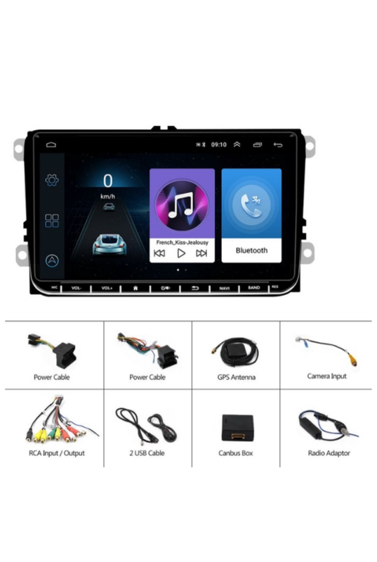 Vw android radio screen