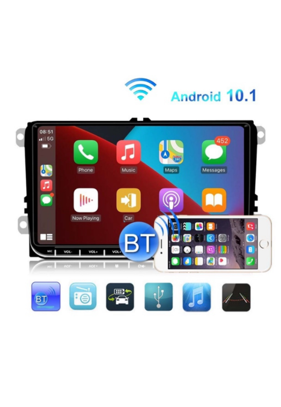 Vw android radio screen