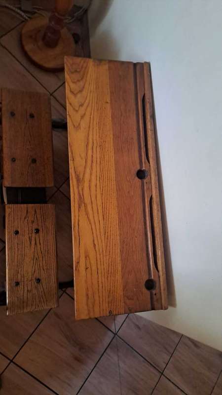 Vintage gr1 to gr3 school desk double seat