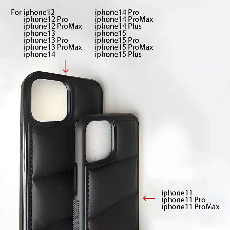 Philippians 4 13 Crucifix Aesthetic 3D Puffer Phone Case for iPhone16 11 15 14 13 12 Pro Max Plus XR