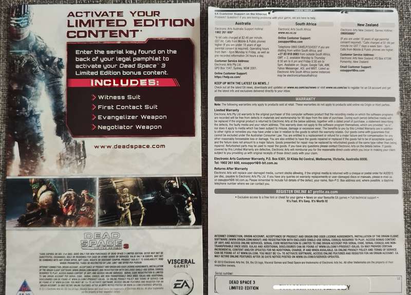Dead Space 3 Limited Edition (PC)