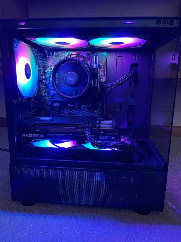 RX6600 Ryzen 5 5500 gaming PC