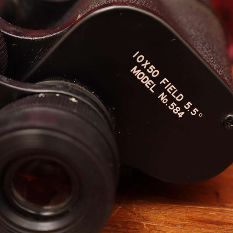 Vintage - Pentax 10X50 FIELD 5.5° Model No.584 Binoculars