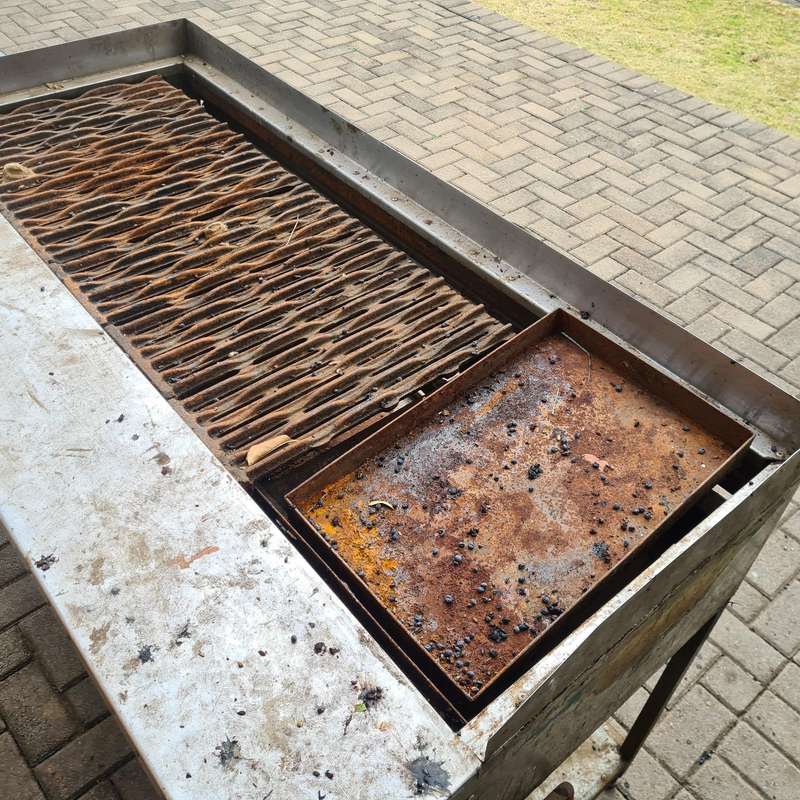 12 Burner Commercial Freestanding Stainless Gas Braai Flame Grill