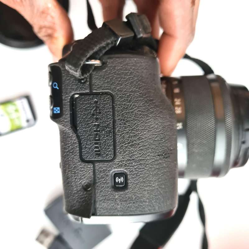 Canon EOS M50 Mirrorless Camera - Viltrox EF-M Lens Adapter - EF-M 15-45mm IS STM Lens - 64GB SD
