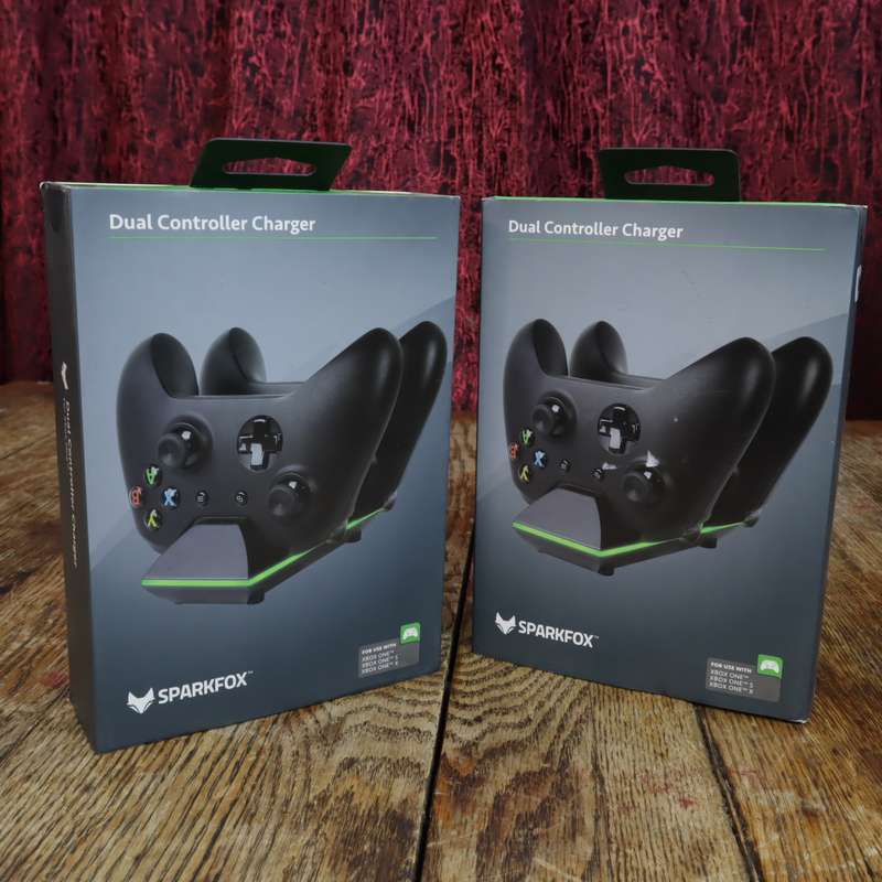 Sparkfox Dual Controller Charger For Xbox One - Two Boxes