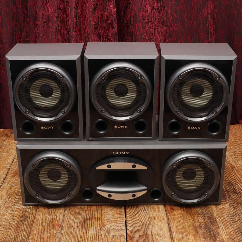 Sony Home Theatre Surround Sound System Speakers - Center Back Left Right