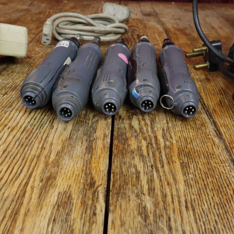 ASA 4500 LOW TORQUE ELECTRIC SCREWDRIVER WITH APS-35A POWER SUPPLY - 5 PCS