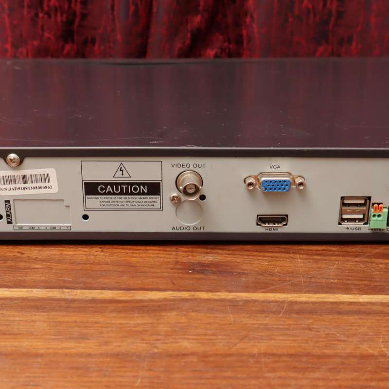 8-Channel Network Video Recorder JA-D9108 2.64H RJ45 Ethernet Ports