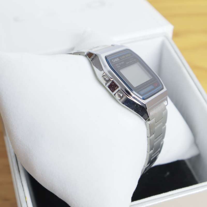Casio WR - A158WA-1Q Retro Unisex Water Resistant Digital Watch