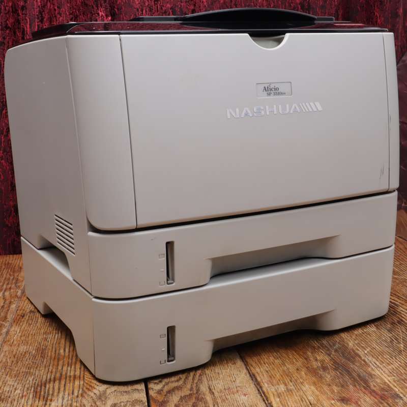 Nashua Ricoh Aficio SP 3510DN Mono Laser Printer with Extra Paper Bin