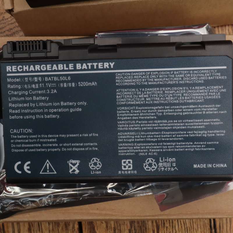 Assorted Batteries for Acer Laptops