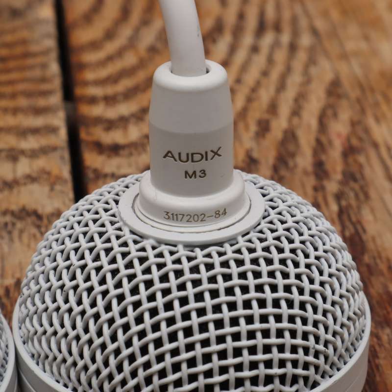 Audix M3 Tri-Element Hanging Ceiling Microphone - 2 Pcs