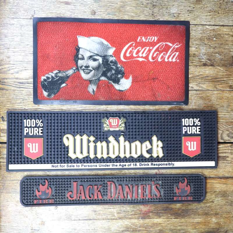 Assorted Bar Mats | Windhoek | Jack Daniels| Coca Cola