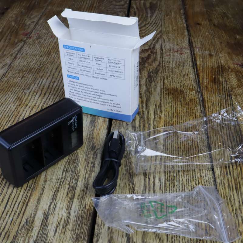 Compatible LP-E6 USB Dual Battery Charger