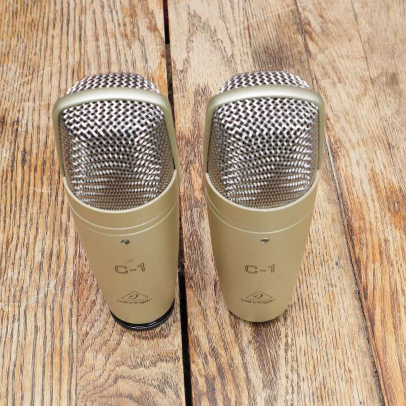 Dual Pack Behringer C-1 Studio Condenser Microphone