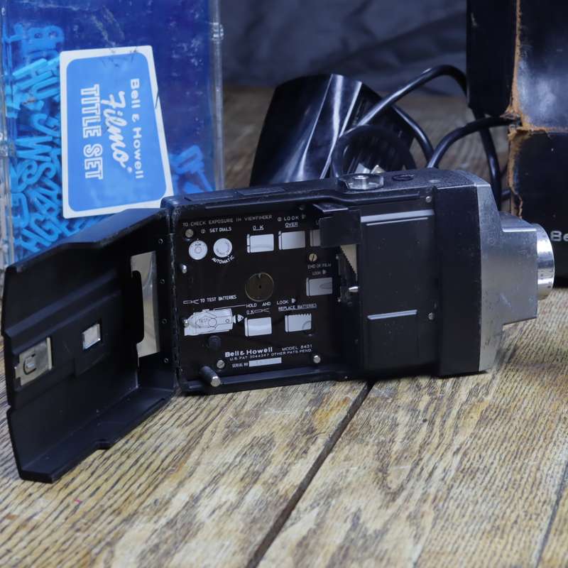 Bell & Howell Autoload Super 8 Camera/431 Plus Accessories
