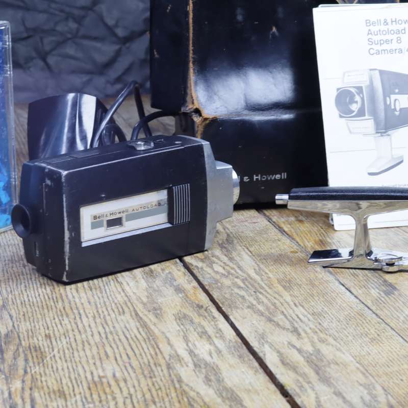 Bell & Howell Autoload Super 8 Camera/431 Plus Accessories