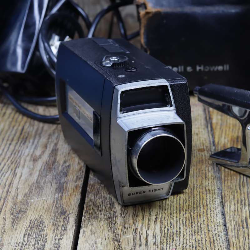 Bell & Howell Autoload Super 8 Camera/431 Plus Accessories