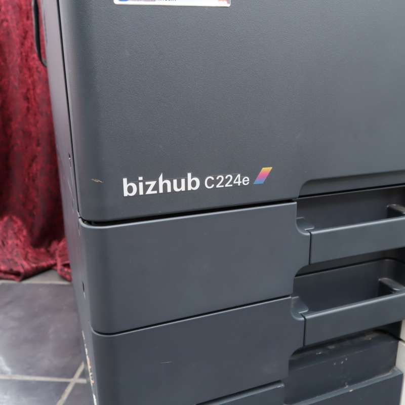 Konica Minolta Bizhub C224E Colour Enterprise Multifunction Copier Printer - A3/A4