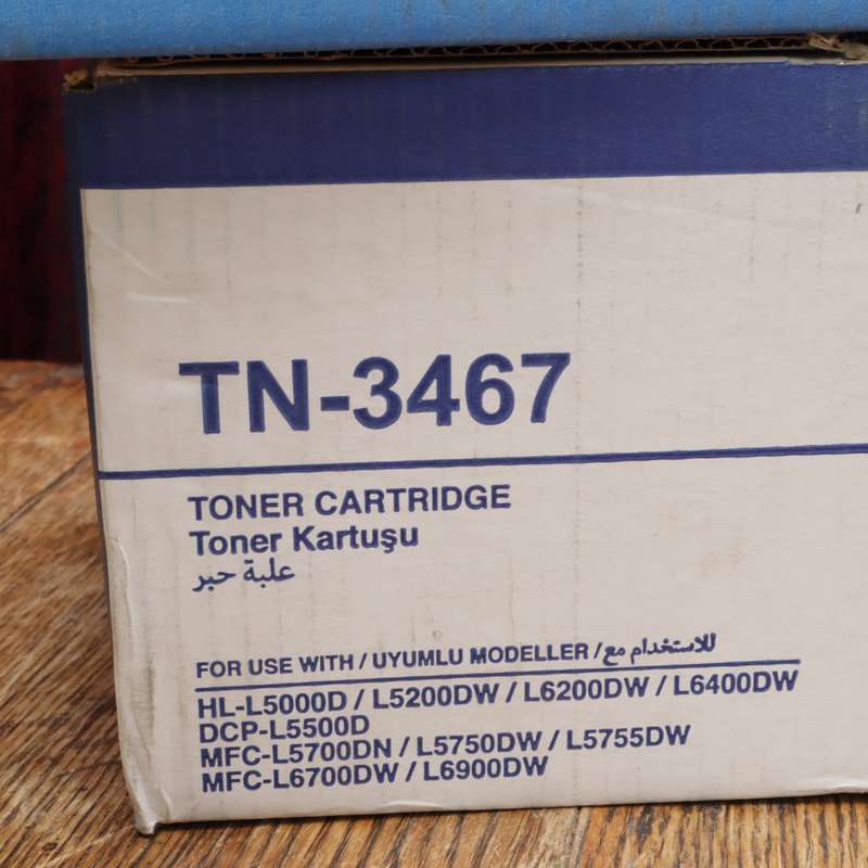 3 Pcs Brother Toners - TN-3060 TN-3467 TN-8000