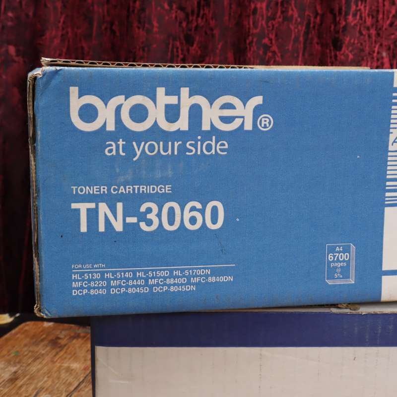 3 Pcs Brother Toners - TN-3060 TN-3467 TN-8000