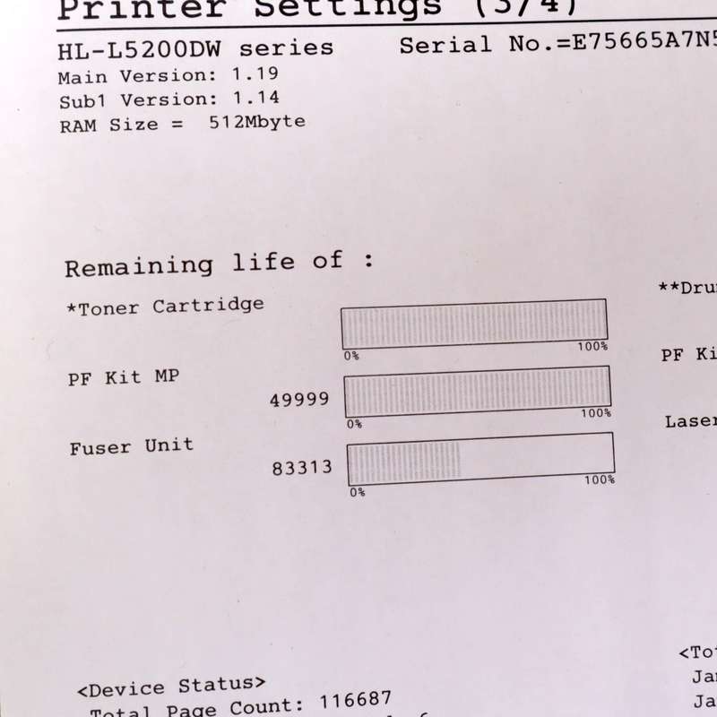 Brother HL-L5200DW A4 Mono Laser Printer
