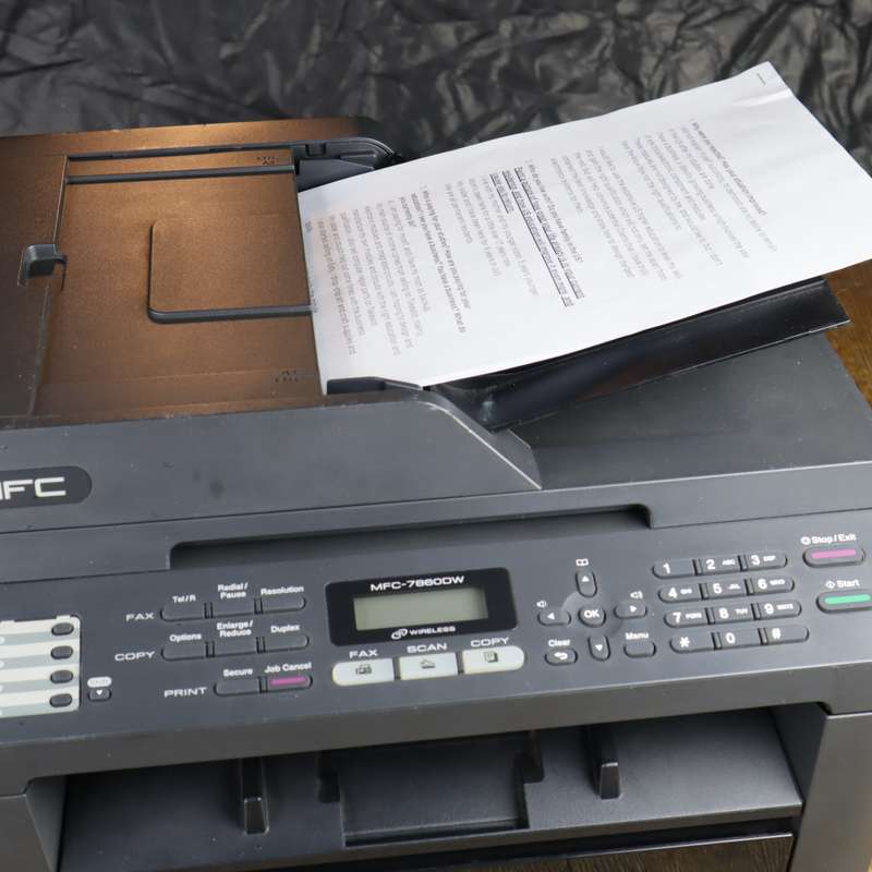 Brother MFC-7860DW Monochrome All-In-One Laser A4 Printer - Pre-Owed
