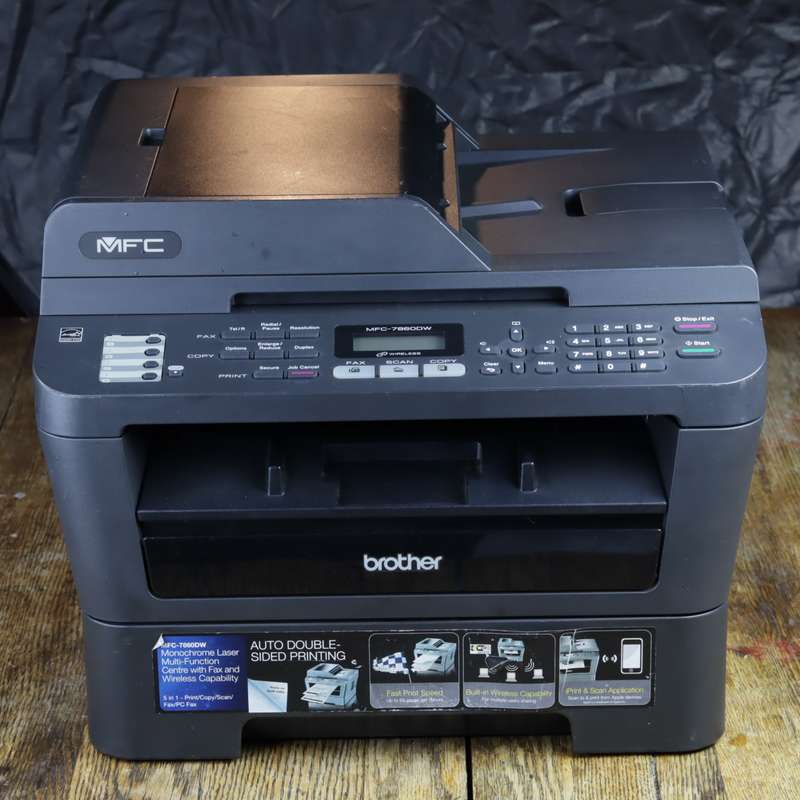 Brother MFC-7860DW Monochrome All-In-One Laser A4 Printer - Pre-Owed