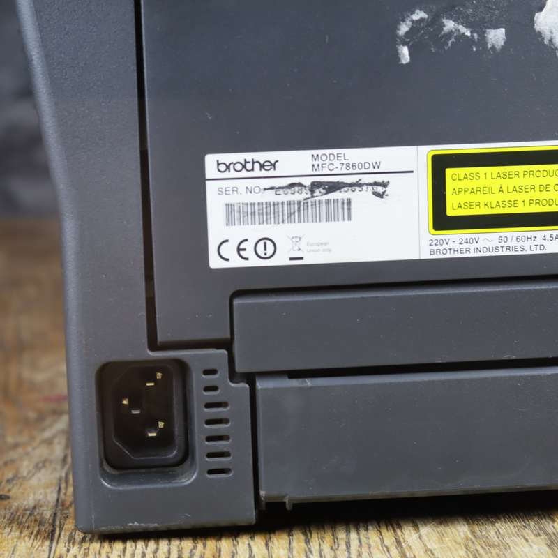 Brother MFC-7860DW Monochrome All-In-One Laser A4 Printer - Pre-Owed