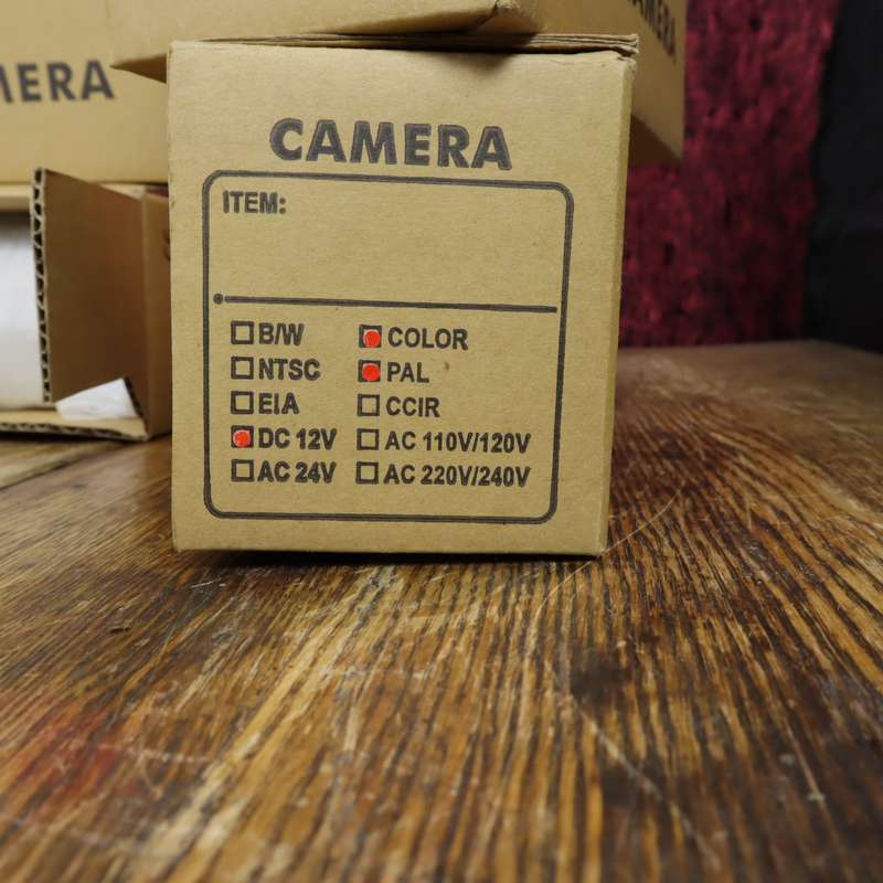 8 PCS TeleEye 1/3" Colour CCD Surveillance Camera SF310 - 1/3" (No Lens)