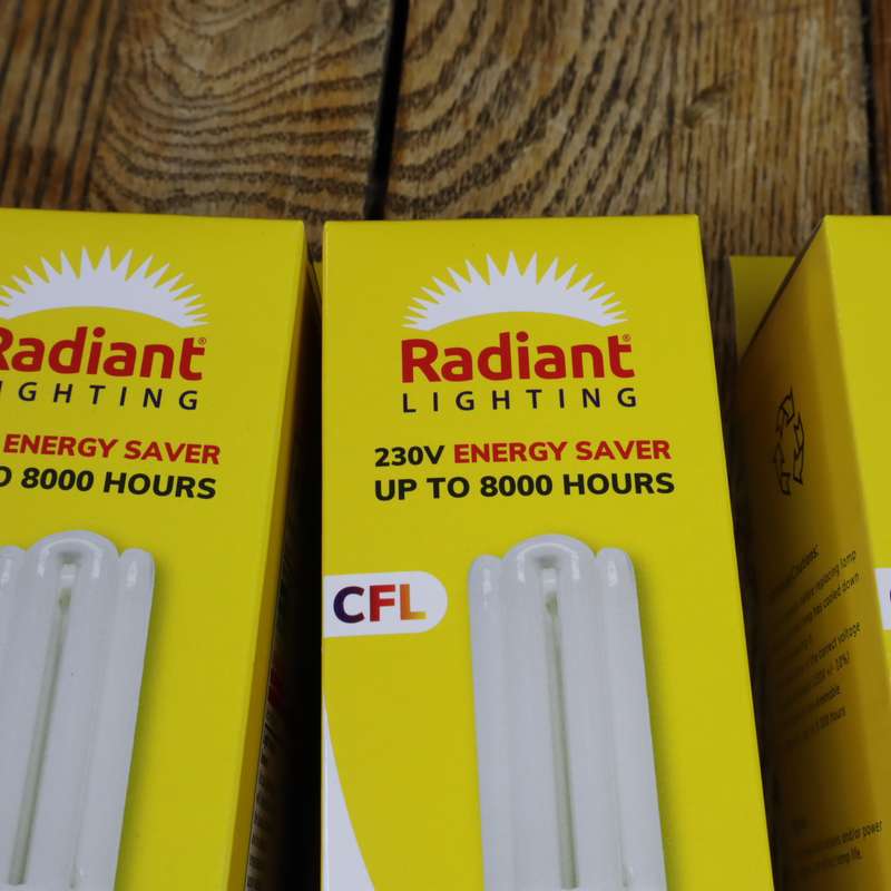 15 Pcs - Radiant YFCT135 (RLC91) Fluorescent Bulb 32w E27 8000h Cool White