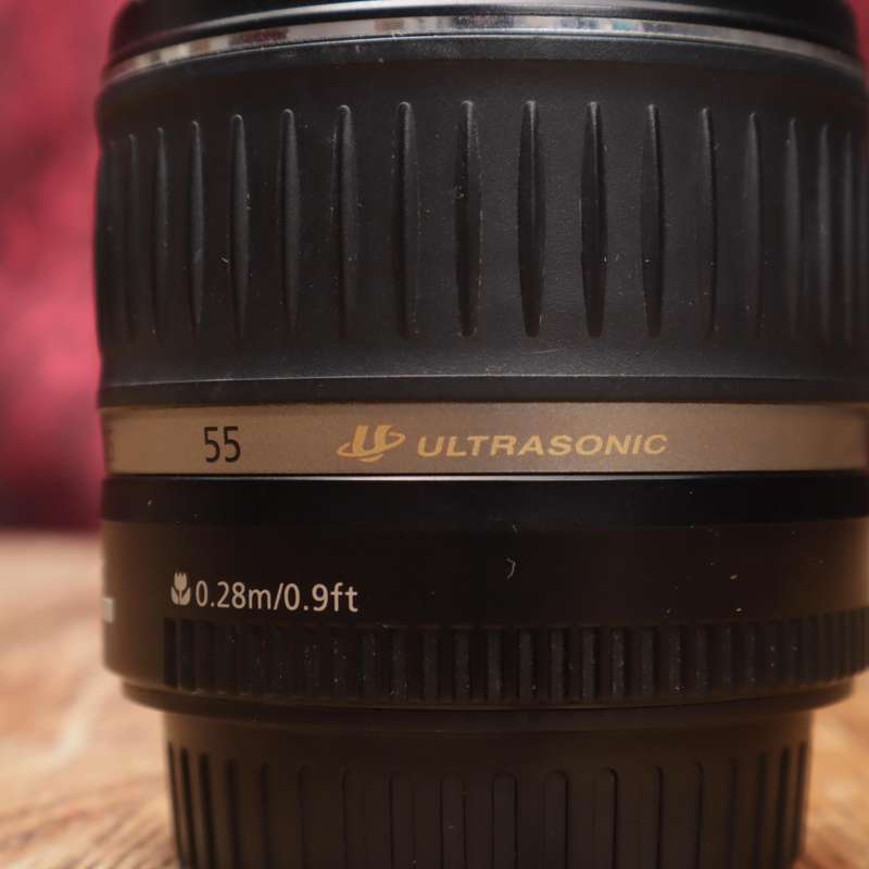 Canon EF-S Zoom Lens 18-55mm f3.5-5.5 II USN Ultrasonic