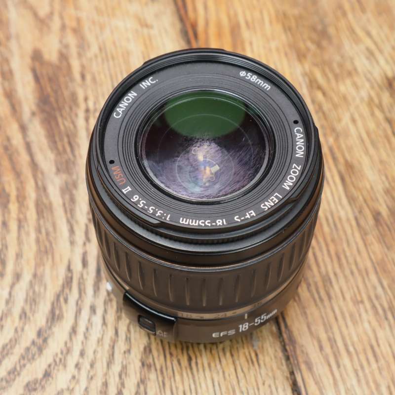 Canon EF-S Zoom Lens 18-55mm f3.5-5.5 II USN Ultrasonic