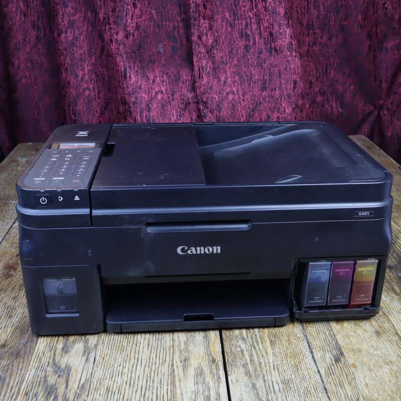 Canon PIXMA G4411 A4 All-In-One Ink Tank Colour Printer - Pre-Owned (SEE DETAILS)