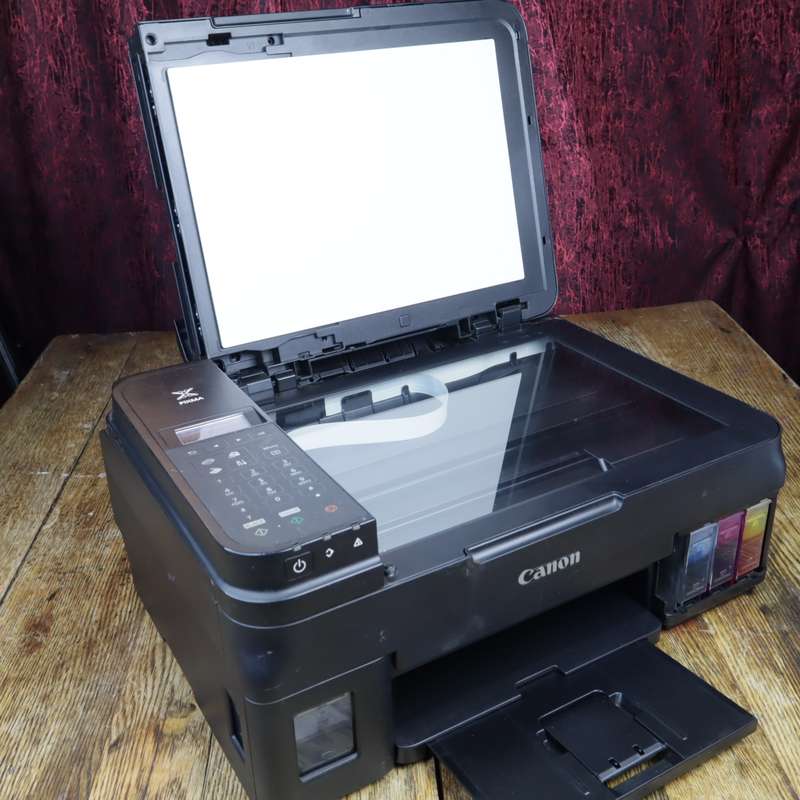 Canon PIXMA G4411 A4 All-In-One Ink Tank Colour Printer - Pre-Owned (SEE DETAILS)