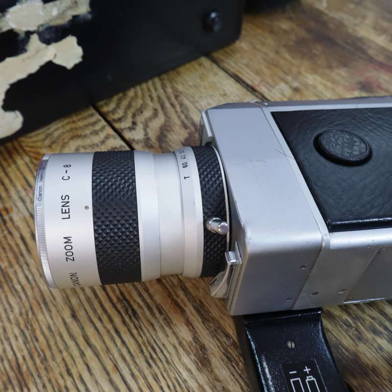 Canon Auto Zoom 814 Super 8 Cassette Film Camera - 1.4 Lens C-8