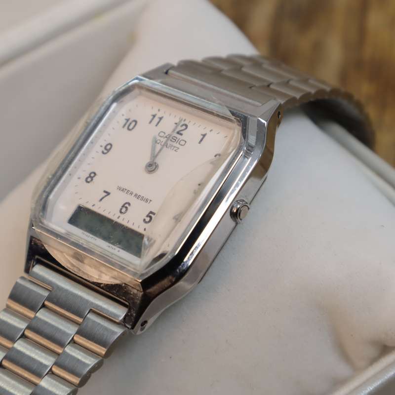Casio Retro Digital Analogue Water Resistance Watch - AQ-230-7D