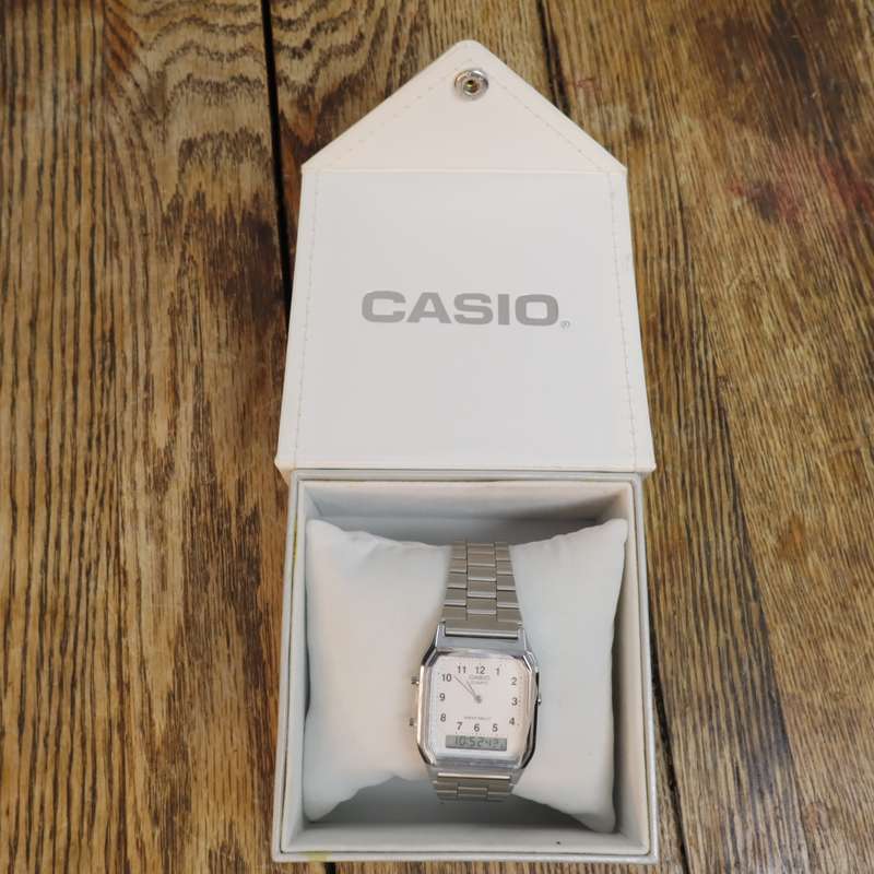 Casio Retro Digital Analogue Water Resistance Watch - AQ-230-7D