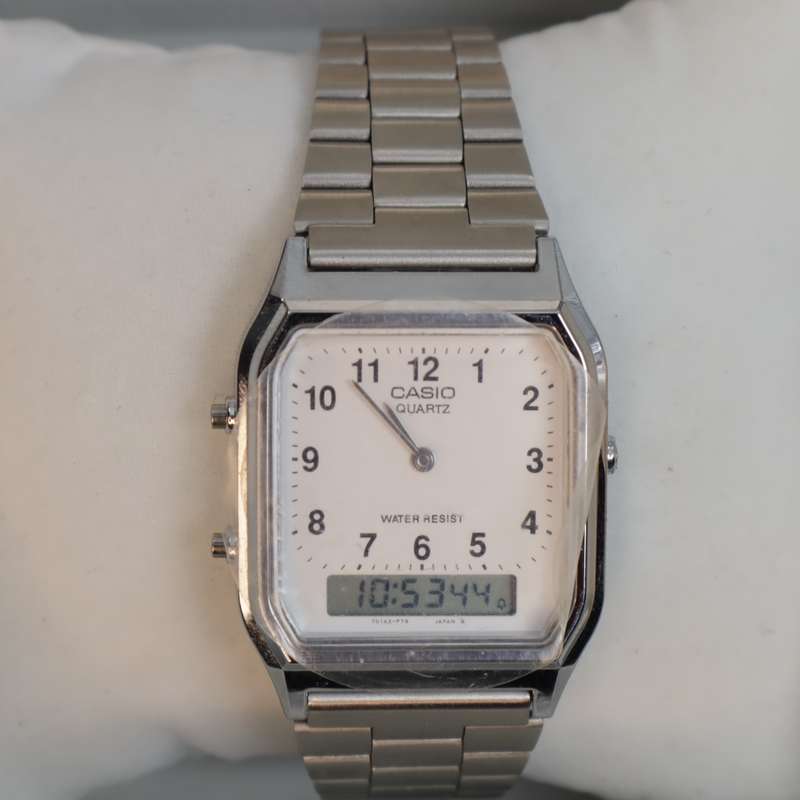 Casio Retro Digital Analogue Water Resistance Watch - AQ-230-7D