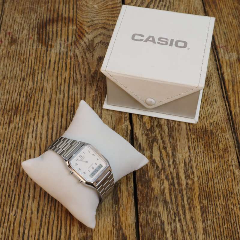 Casio Retro Digital Analogue Water Resistance Watch - AQ-230-7D